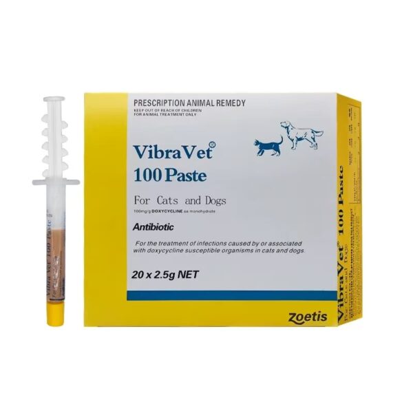 ビブラベット100ペースト（Vibravet 100 Paste）犬用抗菌剤