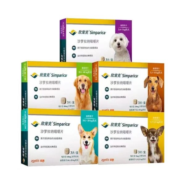 シンパリカ（Simparica）犬用体外駆虫チュアブル