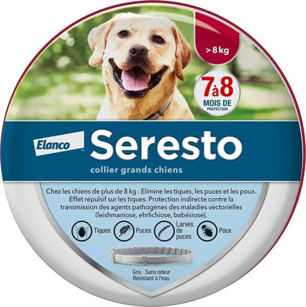 セレスト ノミ取り首輪（Seresto Flea and Tick Collar）犬用