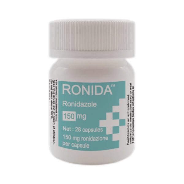 ロニダゾール（Ronidazole）カプセル 猫用トリコモナス治療薬-150mg