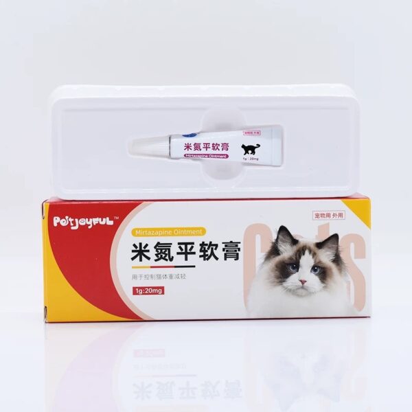 ミラタズ軟膏（Mirtazapine Ointment）猫用食欲サポート剤 - 画像 (3)